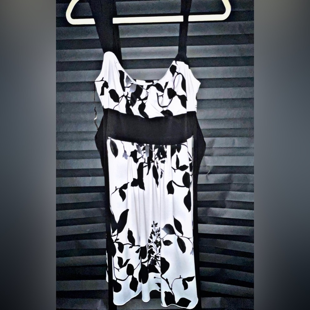 Black and White Dress